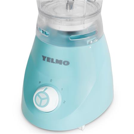 Licuadora Yelmo 1.5Lts 650W 2 Velocidades Celeste LC-1009