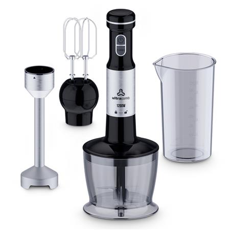 Licuadora de Mano Ultracomb 1200W 800ML Batidor Picador LM-2555