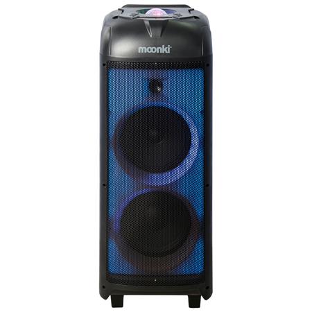 Parlante Inalámbrico Bluetooth Moonki 1800W TWS Luz 360°