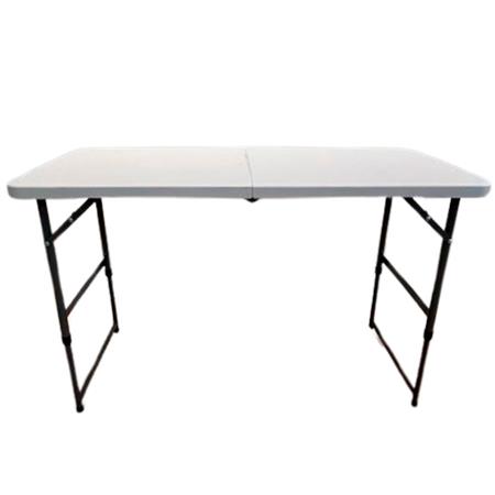 Mesa Plegable Pram 120cm Blanca PCA29