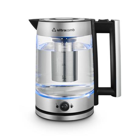 Pava Eléctrica Ultracomb 1.8L 2200w Selector de temperatura con Infusor PE-4915