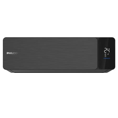 Aire acondicionado Split Philco 3400w Frio Calor Clase A Negro PHBKS34HA6A