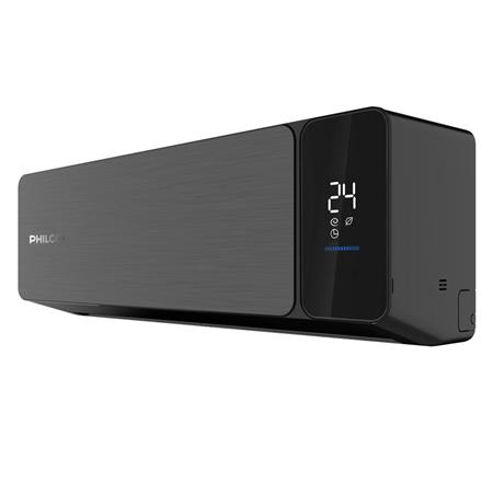 Aire acondicionado Split Philco 3400w Frio Calor Clase A Negro PHBKS34HA6A