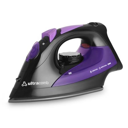 Plancha a Vapor Ultracomb Suela Cerámica Rociador PL-4180