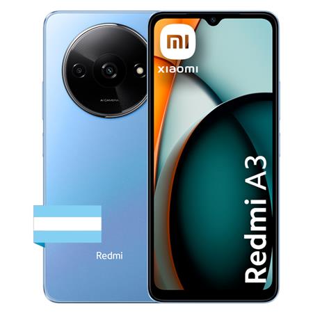 Celular Liberado Xiaomi Redmi A3 3GB 64GB 6.7" Azul