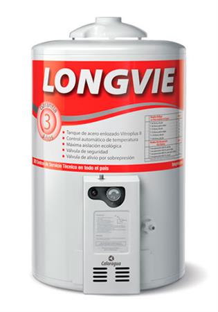 Termotanque para colgar 50lts Multigas Longvie