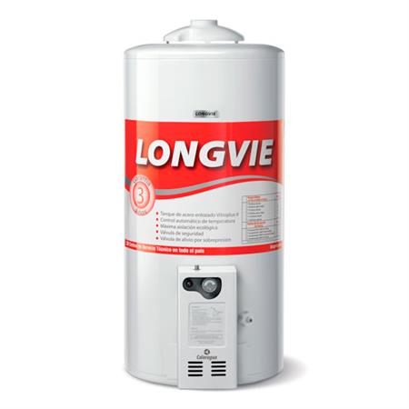 Termotanque Longvie de pie Caloragua 75 litros Multigas