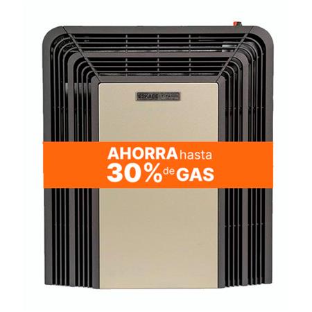 Calefactor Eskabe Titanio Tiro Balanceado 2900kcal Termostato Encendido Electrónico Aromatizador
