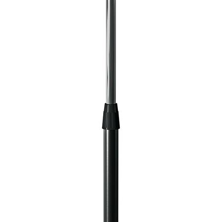 Ventilador de Pie 16" 5 Aspas Negras 3 Velocidades 65w Base Redonda Liliana
