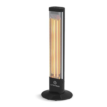 Calefactor Infrarrojo WhitenBlack 600/1200W Doble Resistencia WBCVWB04