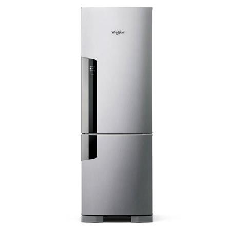 Heladera Whirlpool Combi Inverter No Frost 397L Evox Inoxidable WRE44BKDIM