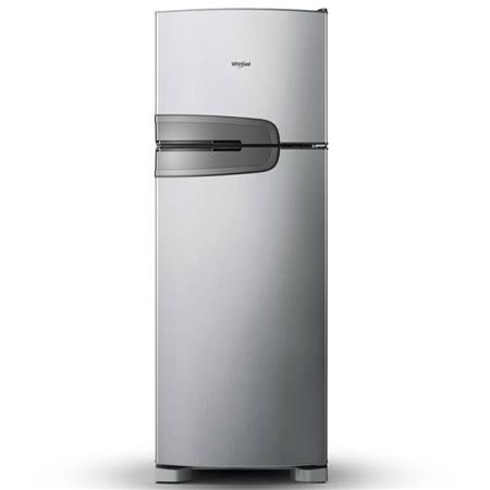 Heladera con Freezer Whirlpool No Frost 361L Clase A Inoxidable WRM39CK