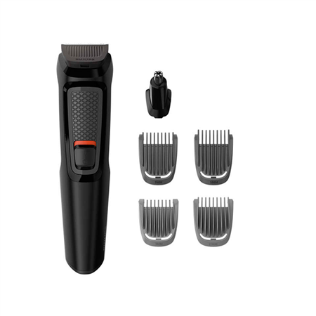 Kit Profesional 6 accesorios Cuchillas Acero recargable Philips