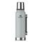 Termo Stanley Original Clásico 1,4L Silver Asa Plegable Tapón Cebador