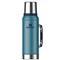 Termo Stanley Clásico Azul 950ml con Manija y Tapón Cebador