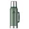 Termo Stanley Clásico Verde 950ml con Manija y Tapón Cebador