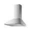Campana Quadra Inoxidable 60cm Doble Turbina Con Salida Spar