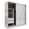 Placard Suave Venecia 2 Puertas Corredizas 2 Cajones 182x184x53,5 cm Orlandi
