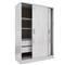 Placard Orlandi Suave 2 Puertas Corredizas 2 Cajones 124x184x53,5cm Venecia