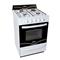 Cocina Florencia Blanca 56cm 4 Hornallas Fácil Limpieza