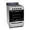 Cocina Acero Inox. 56cm 4 Hornallas Fácil Limpieza Florencia