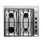 Anafe Acero Inoxidable 4 Hornallas 60cm Longvie