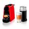 Cafetera Essenza Mini Negra + Aeroccino Nespresso