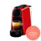Cafetera Nespresso Essenza Mini D Roja con Sistema de Cápsulas