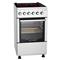 Cocina Eléctrica Vitrocerámica Inoxidable 50x60cm 4 Placas Dalton