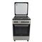 Cocina Eléctrica Plata 60cm 4 Hornallas Grill Turbo Tapa Dalton