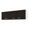 Alacena 140cm 3 Puertas Blanco Termo Negro Delos