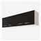 Alacena 160cm 4 Puertas Blanco Termo Negro Delos