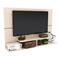 Panel Para Tv Delos hasta 50" con Soporte Fijo Fineline Crema