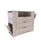 Cómoda 3 Cajones con Zapateras Doble + Estante 94x111.5x48cm Pino Cascina Delos