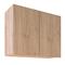 Alacena Delos Lux 2 Puertas Roble Kendal Natural Con estante interno