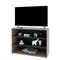 Rack Para TV hasta 40" con Estantes Nebraska/Negro Delos