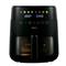 Freidora Sin Aceite ATMA 6LTS Digital Con Visor Negra FR246ABP