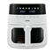 Freidora Sin Aceite Atma con Visor 6 Litros Panel Digital Blanca FR246AWP