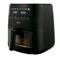 Freidora Sin Aceite ATMA 8L Digital Visor Negra FR248ABP