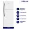 Heladera con Freezer Drean 364L Cíclica Blanca HDR370F50B.