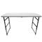 Mesa Plegable Pram 120cm Blanca PCA29