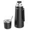Termo Eléctrico Peabody 1 Litro Negro Inoxidable Bombilla Tapa Mate Térmica