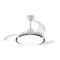 Ventilador de techo Retráctil Peabody 42" 72w Blanco 3 Tipos de Luz PE-VTRDC425B