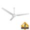 Ventilador de Techo Industrial Liliana 3 Palas 140cm 5 Velocidades Blanco