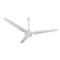 Ventilador de Techo Liliana Blanco 3 Palas Metal 140cm Luz Led